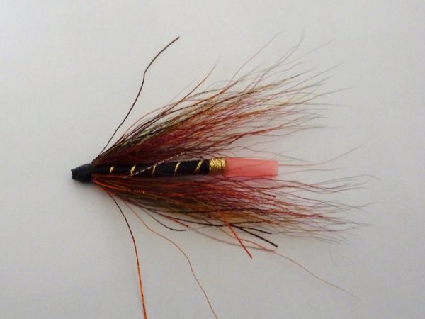 Nr 37 Willie Gunn variant Gul/Svart Bucktail