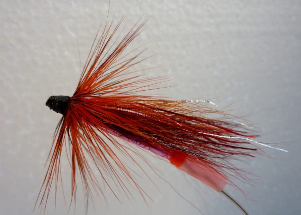 Nr 307 Röd Orange Bucktail